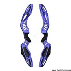 Mybo MYKAN 25" Barebow Riser -Kinetic Sales Store 846167 blue combined mykan barebow