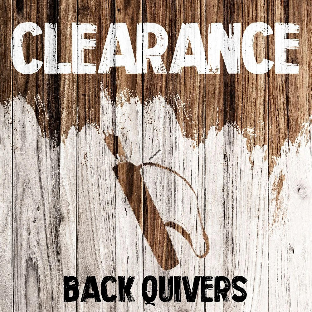 Clearance - Back Quivers 3 Clearance - Back Quivers