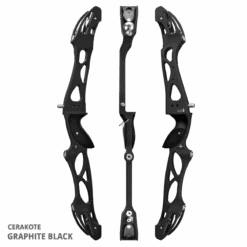Mybo Elite 25" Recurve Riser 2024 -Kinetic Sales Store elite graphite black 852599
