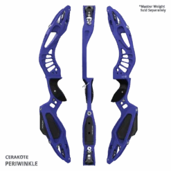 Mybo MYKAN 25" Barebow Riser 2024 -Kinetic Sales Store mykan periwinkle 852623 2