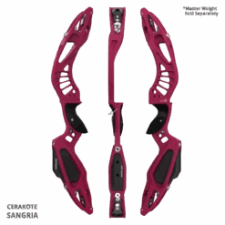 Mybo MYKAN 25" Barebow Riser 2024 -Kinetic Sales Store mykan sangria 852626 2