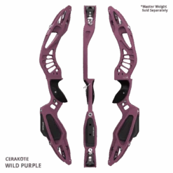 Mybo MYKAN 25" Barebow Riser 2024 -Kinetic Sales Store mykan wild purple 852635