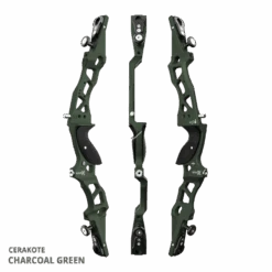 Mybo Wave XS 23" Recurve Riser 2024 -Kinetic Sales Store wave xs 23 charcoal green 852541 2
