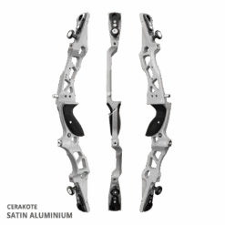 Mybo Wave XS 23" Recurve Riser 2024 -Kinetic Sales Store wave xs 23 satin aluminium